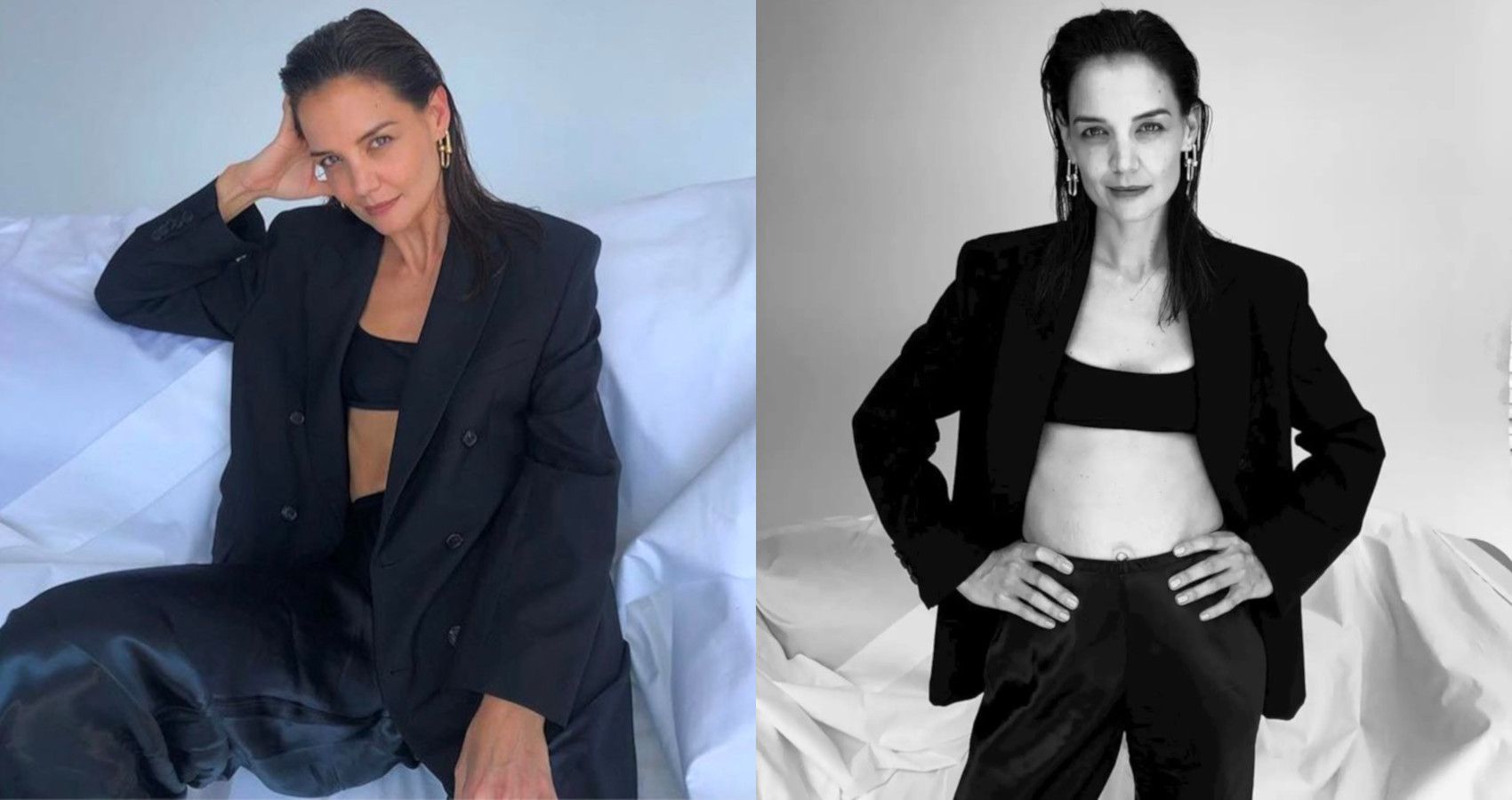 Katie Holmes Praised For Sharing Her Unedited Pics, Stretch Marks And All, image size:1700x900