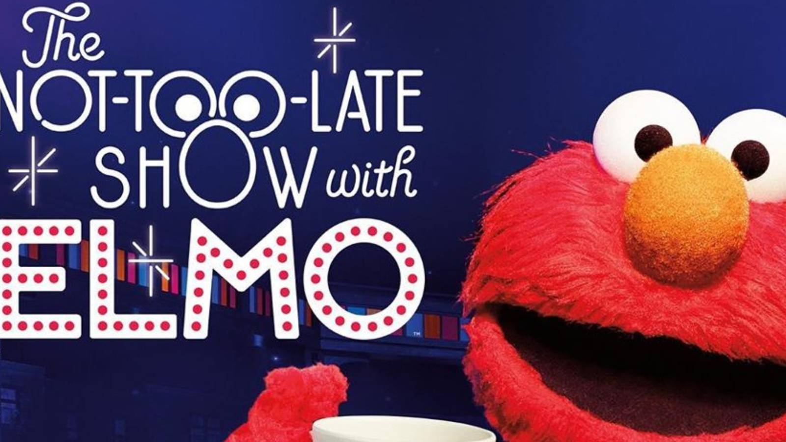 Elmo's Hosting His Own 'Not-Too-Late' Talk Show