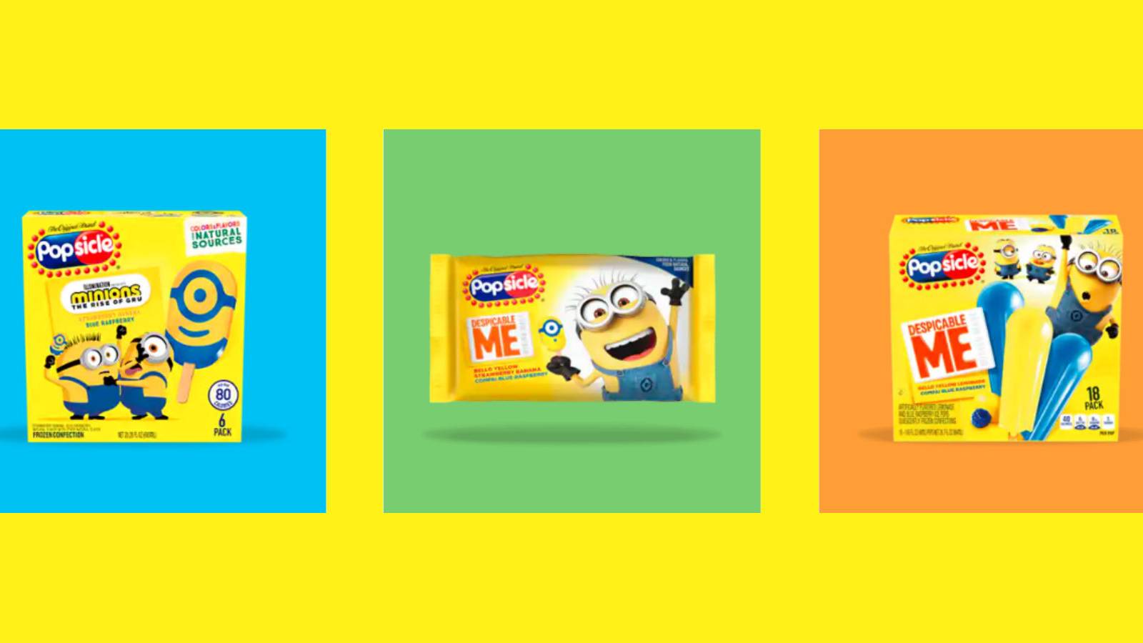 Cool Down Your Minions With Despicable Popsicles
