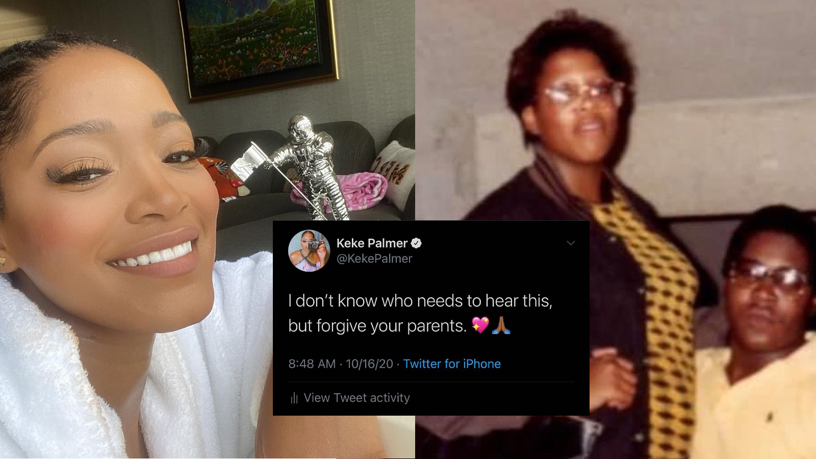 Keke Palmer Says Forgive Your Parents