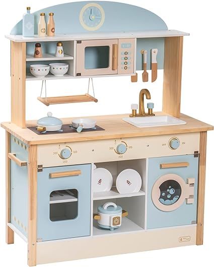 Pro tip: play kitchens with plastic play sink are your best option! Many play  kitchens have wooden sink and that would get destroyed so…