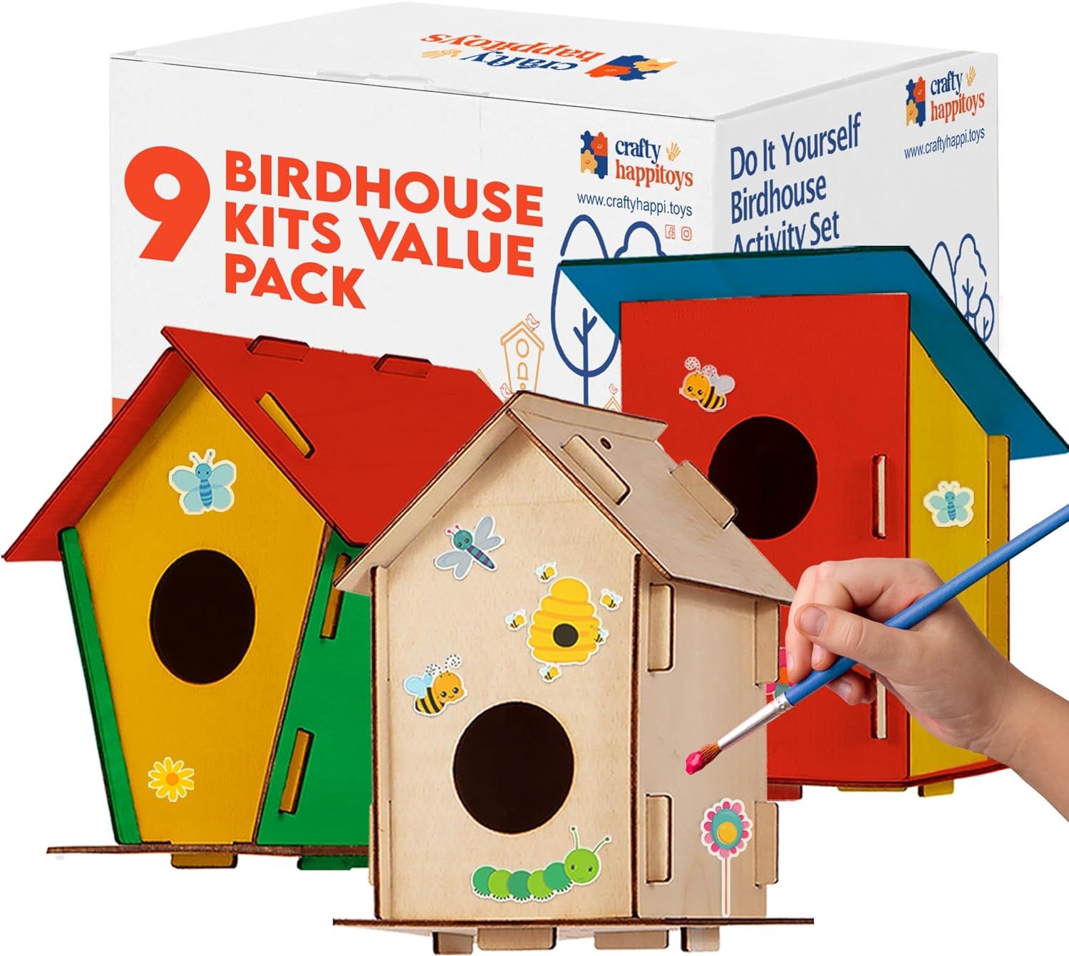 CRAFTY HAPPITOYS DIY-Birdhouse-Parent