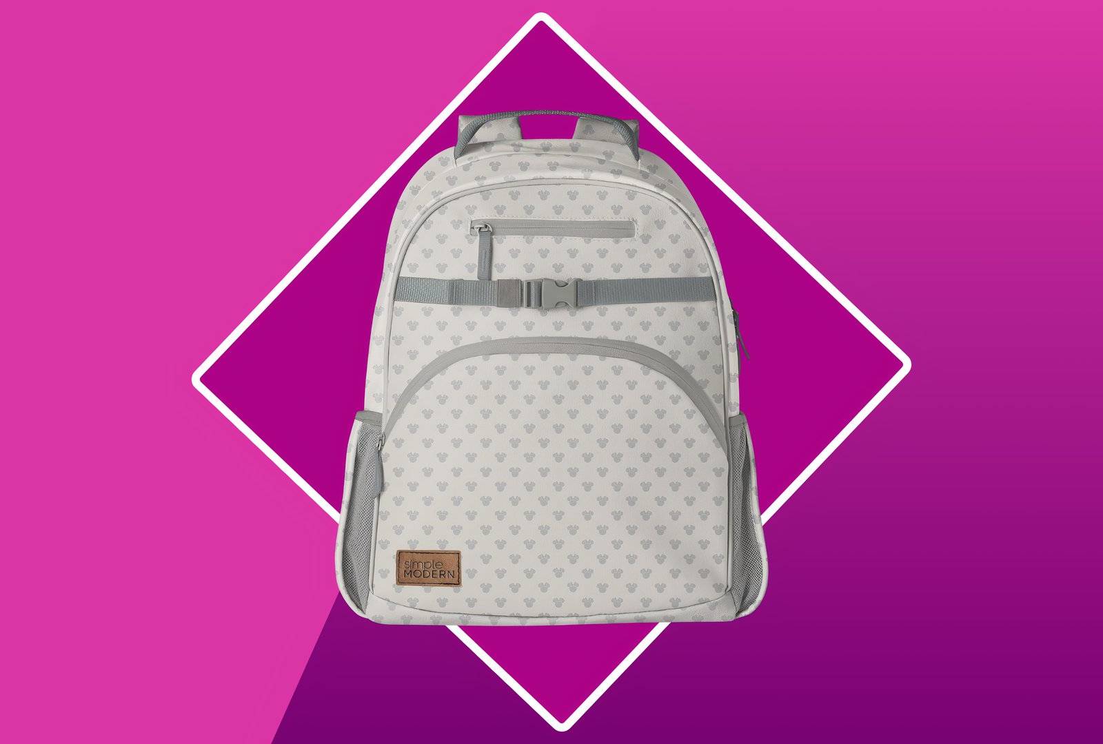 Mommore U-Shaped Opening Student Backpack | Lightweight School Bag With Polyester Lining