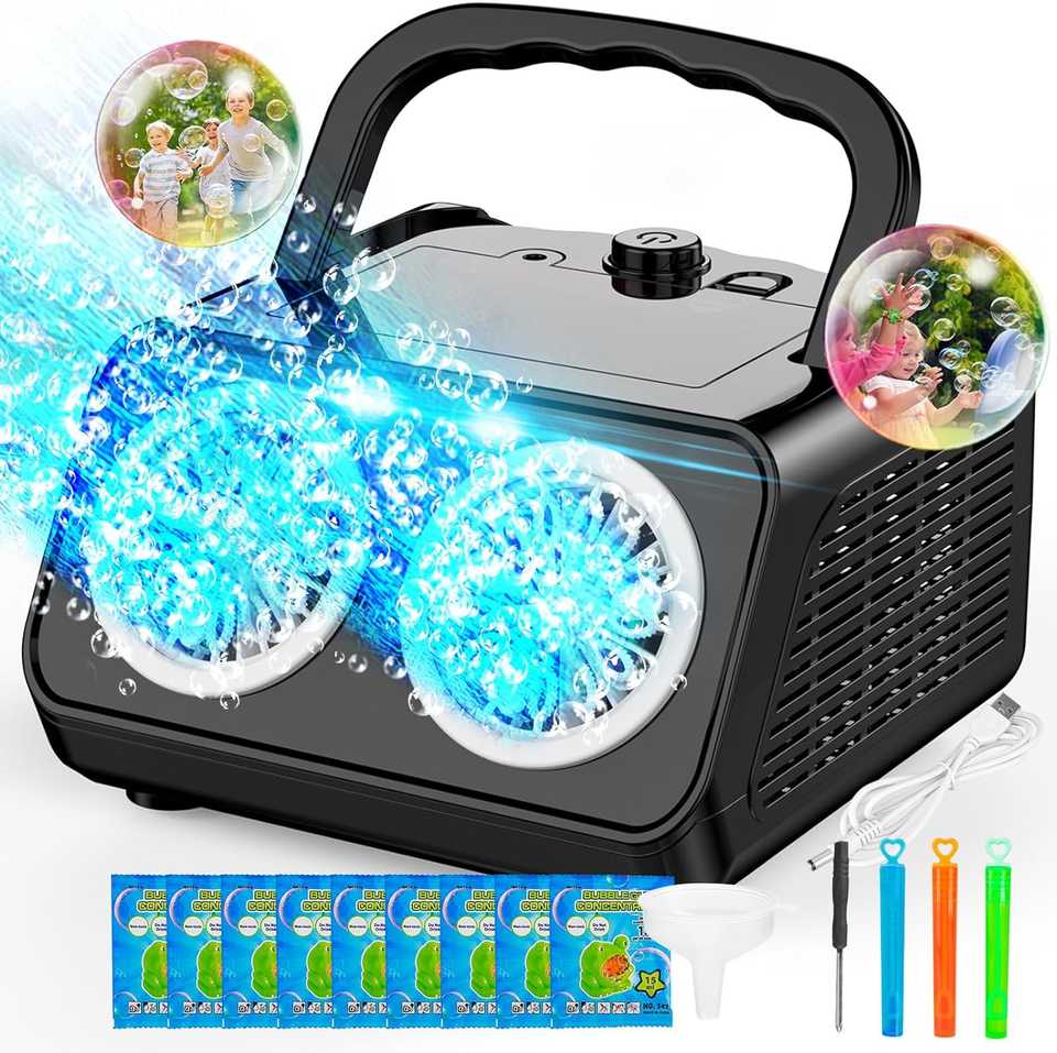 Bubble Machine Blue The Best Bubble Machines For Indoor And Outdoor Use