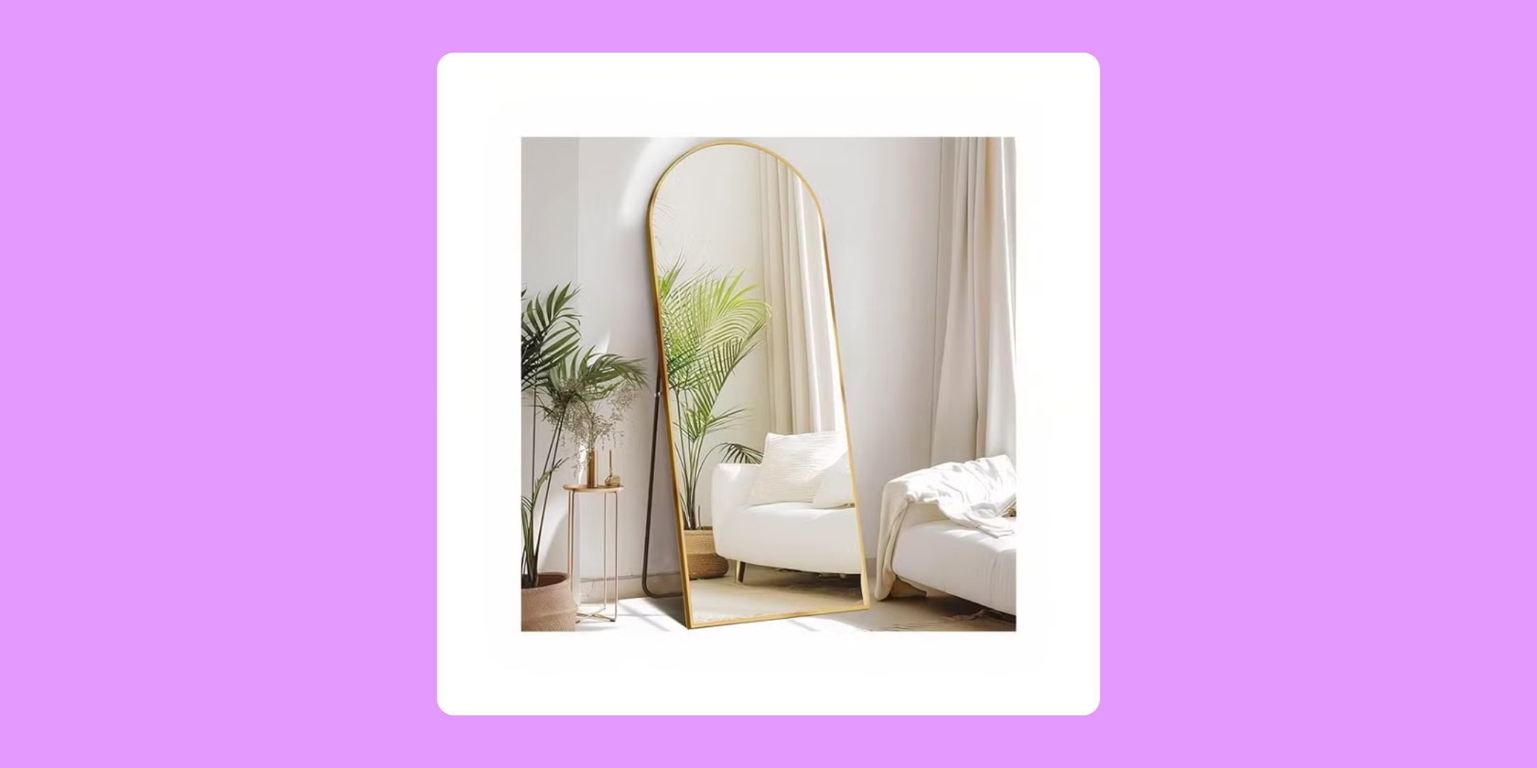 Full-Length Mirror Is Functional & Beautiful