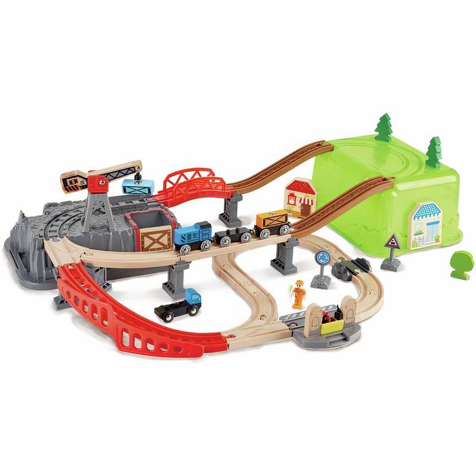 Best Train Set Ride Best Hape Wooden Railway Sets For Classic Train Fun