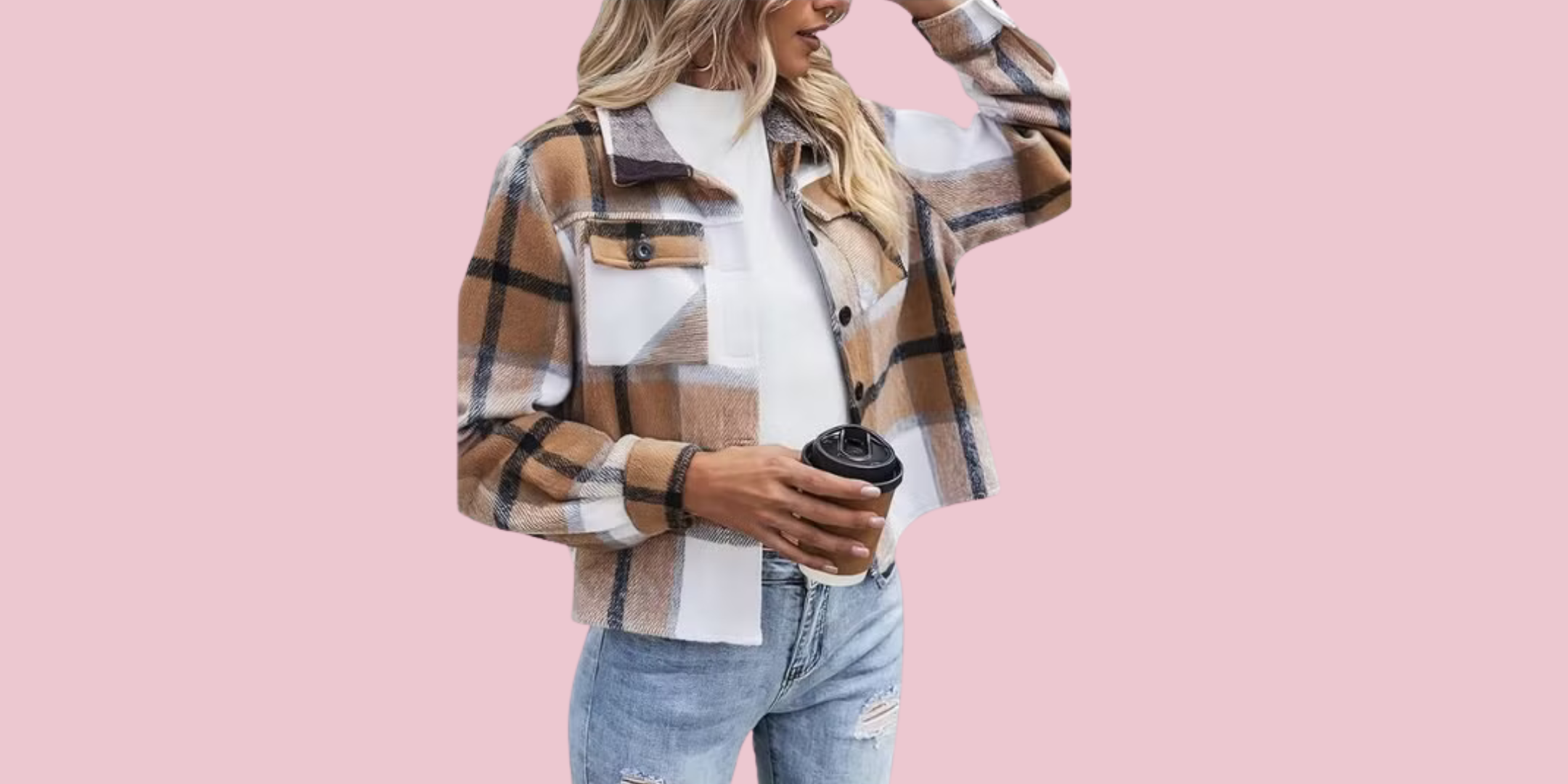 Cropped Plaid Shacket: A Stylish, Versatile Fall Jacket That's On Sale