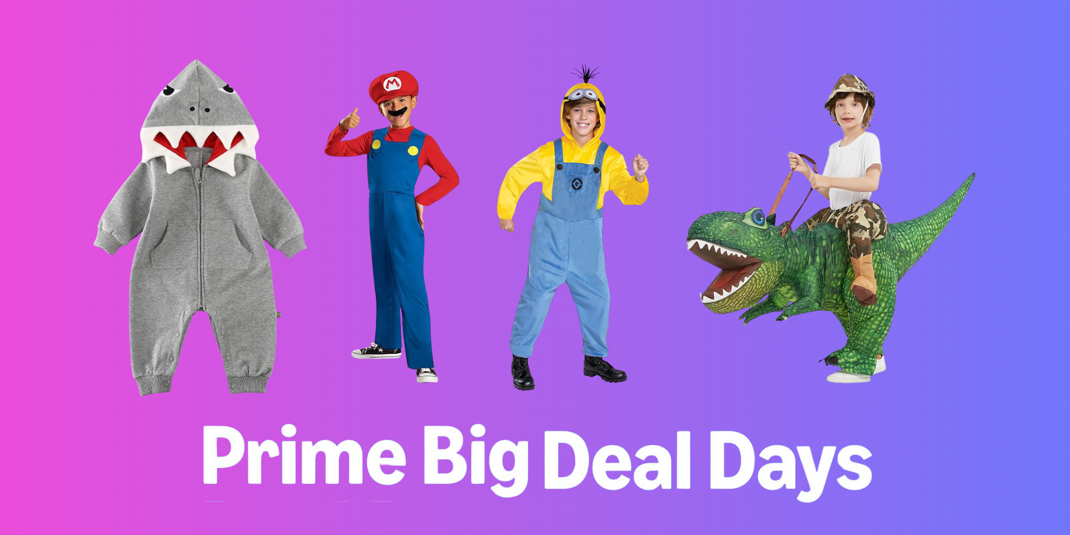 Amazon Prime Big Deal Days: Best Kids' Halloween Costumes on Sale