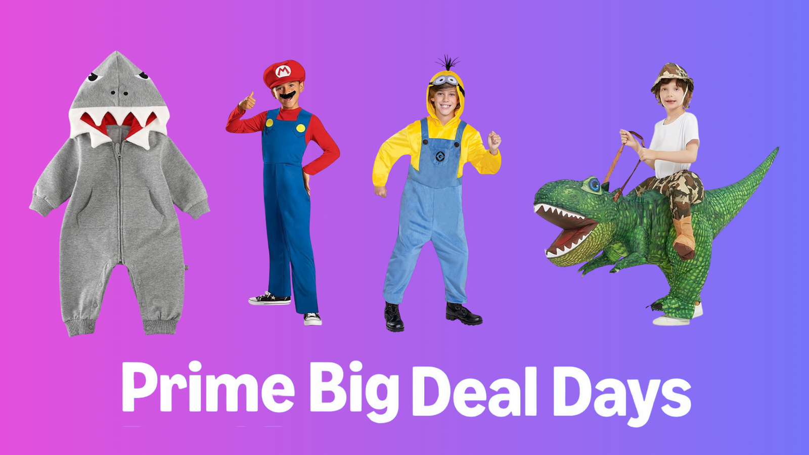 Amazon Prime Big Deal Days: Best Kids' Halloween Costumes on Sale